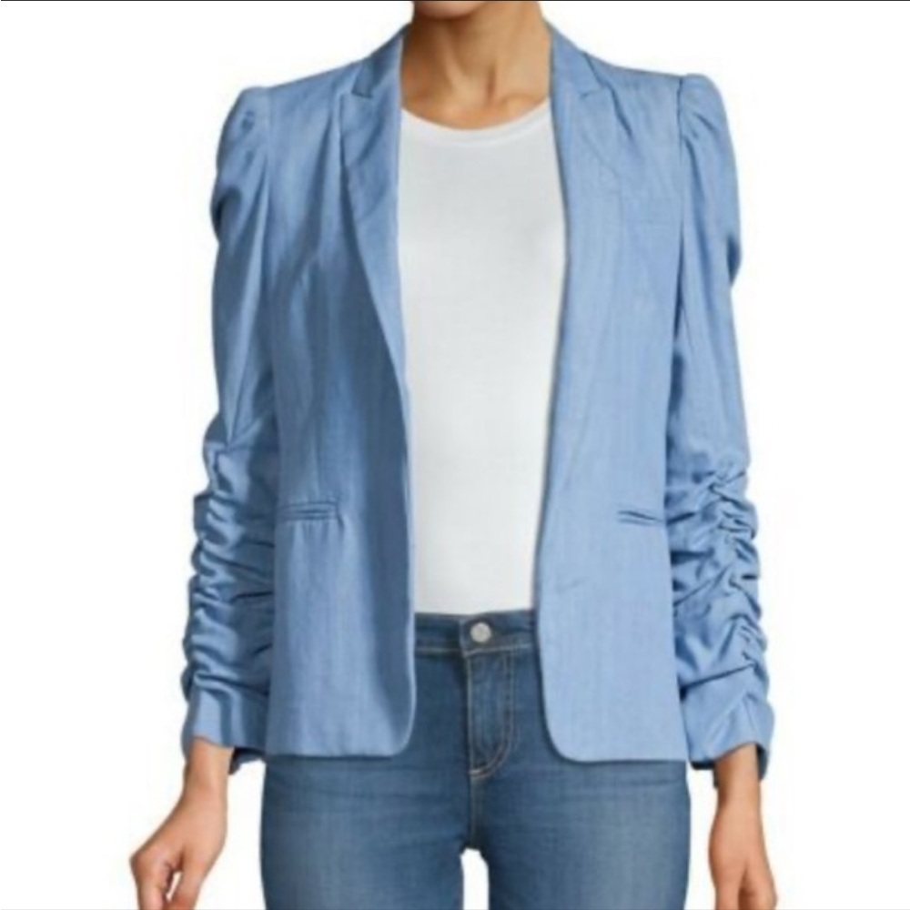 Generation Love Blue and White Blazer